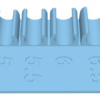 CableClipGenerator template showing cable clip sizes and shapes