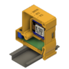 Wemos D1 Mini and RS485 adapter DIN rail enclosure