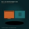 66.6 × 46.2 mm PCB Project Case — Vented Lid product view 2