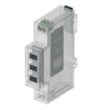 CAD screenshot of the original Pico W DIN rail enclosure design