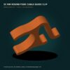 32 mm Round-Tube Cable Guide Clip product view 3