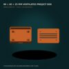 90 × 60 × 25 mm Ventilated Electronics Project Box product view 2